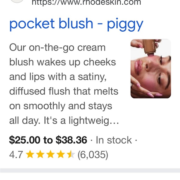 Sleepy Girl Pocket Blush - Picture 4 of 4